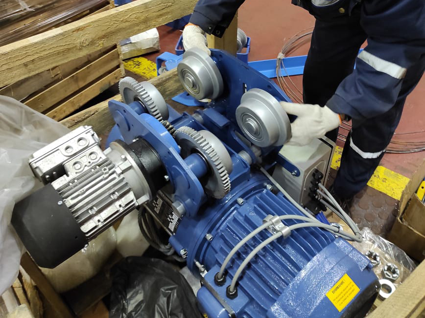 Канатная электроталь