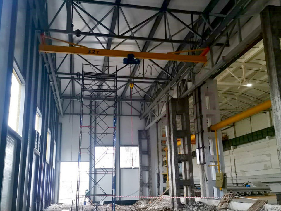 Подвесная кран-балка